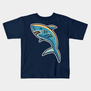 Kawaii Cute Shark Kids T-Shirt